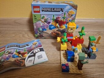 Lego minecraft korálový útes