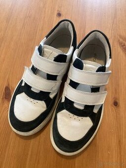 Dětské kožené kotníčkové boty ecco vel.34