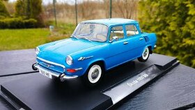 ŠKODA 1000 MB modrá ( 1:18.).
