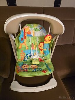 Dětské houpátko a sedačka 2v1