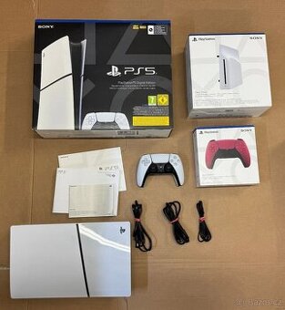 Playstation 5 SLIM + Mechanika + 2 ovladače