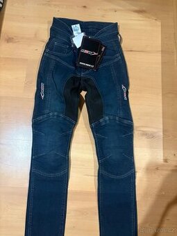 Motorkářské kevlarové rifle