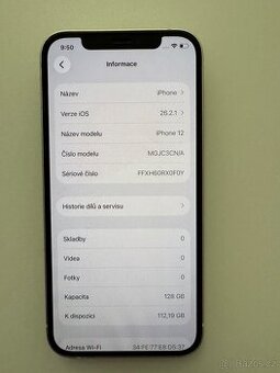 Pekny Apple iPhone 12 128GB White