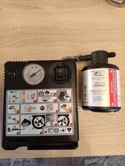 Opravná sada na auto i s kompresorem