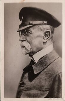 Smuteční pohlednice TGM