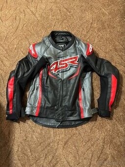 Kožená motorkářská bunda