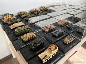 Sbírka modelů tanků 1:72