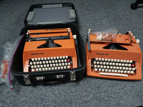 2x psací stroj Consul 2223 (oranžový)