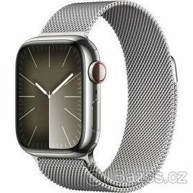 Apple Watch Series 9 Cellular 41mm Stříbrná ocel