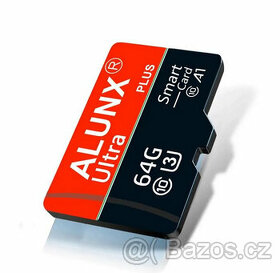 Paměťová karta MicroSD 64GB ALUNX Ultra Plus - rychlá - 1