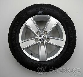 Volkswagen Golf - Originání 15" alu kola - Zimní pneu - 1