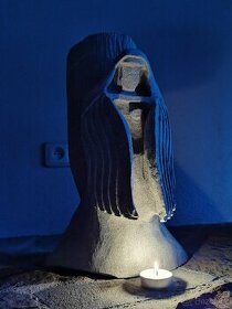 Pískovcová socha anděla - 1