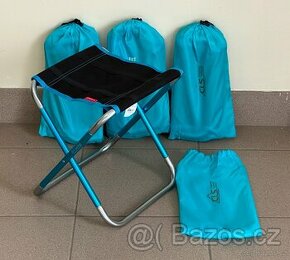 1-4x skládací campingová stolička, nosnost 100 kg, NOVÁ