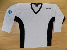 Hokejový dres Salming (bílý+modrý+červený) XXL - ÚPLNĚ NOVÝ - 1