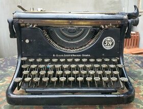 Starý psací stroj Ideal - 1