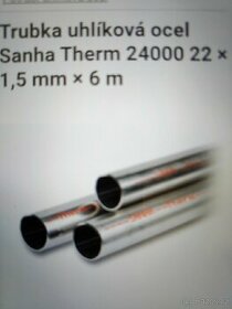Trubky Sanha Therm 22x1,5mm vnitřní světlost 19 mm 6m