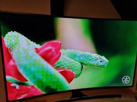 Prohnutá 4K televize Samsung 65"