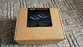 HDMI Extender po jednom síťovém kabelu přenést HDMI FULL HD