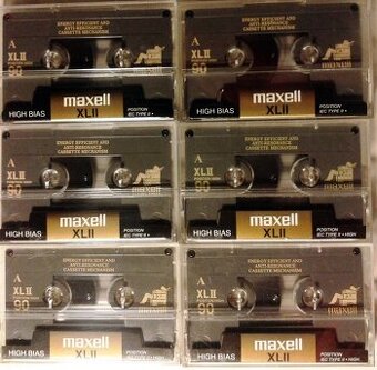 Audiokazety maxell XLII 90