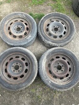 BMW plechy 5x120 r16 205/55/16 zimní - 1