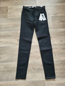 Koženkové skinny Mango, vel. XS - 1