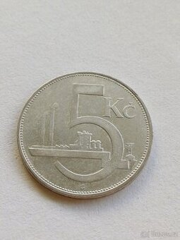 5 koruna 1930