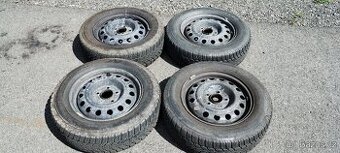 Zimní plechová kola s pneu 195/65 R15