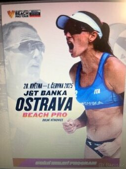 Vstupenky na turnaj J&T Banka Ostrava Beach Pro 2025