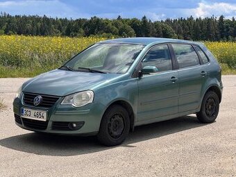 Volkswagen Polo 1.2 HTP 40kw 2007 klimatizace, 2x klíč