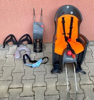 HAMAX cyklosedačka, polohovatelná s uzamykatelnym zámkem….
