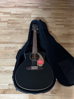 Elektro-akustická 12 strunná kytara Fender