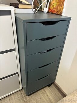 Zásuvková skříňka IKEA (5 zásuvek, na kolečkách)