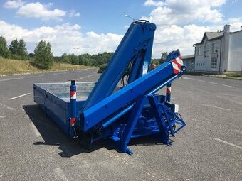 Kontejner na Hákový nosič + hydraulická ruka - pilot