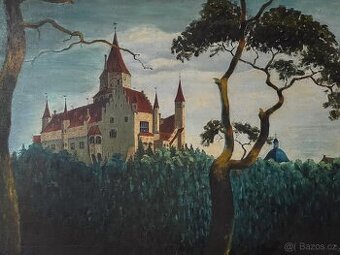 Hrad Bouzov, obraz
