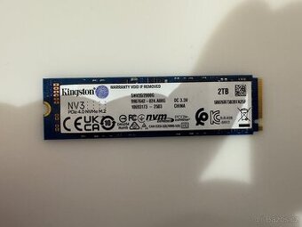 Kingston NV3 2TB - záruka