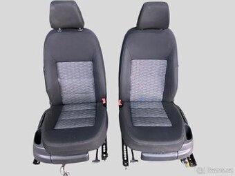 Sedačky Škoda Octavia 2 vyhřívané látkové