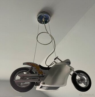 Designové dětské světlo ve tvaru motorky 🏍️