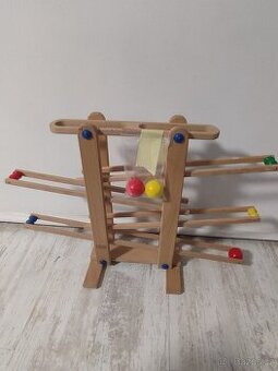 Kuličková dráha dřevěná