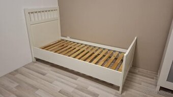 Postel IKEA HEMNES, vč. roštu super stav 90x200 cm