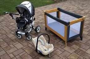 Autosedačka, postýlka.