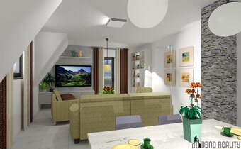 Prodej podkrovního bytu 2+kk s balkónem – Ketkovice