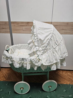 Proutěný koš pro miminko Leipold