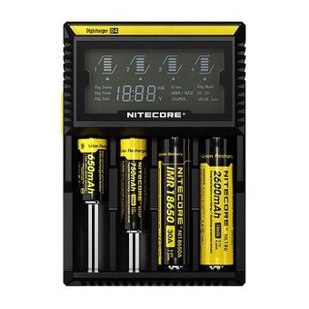 Digitální nabíječka NITECORE D4 Nitecore D4, podporuje 18650