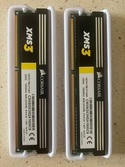 Dual RAM 8GB DDR3 1600 Corsair XMS3
