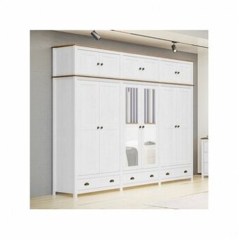 Dřevěná skříň 12dveřová TOPAZIO