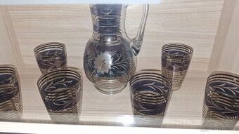 souprava sklenic se džbánem