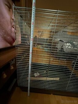 Klec pro ptáka hnědá