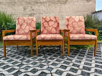 Retro křesla Belmondo - Nový Domov n.p. - 70. léta