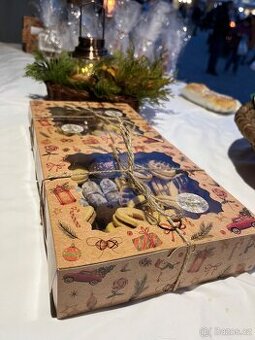 Vánoční cukroví z vánočních trhů