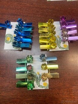 Kolíčky na svíčky na vánoční stromeček